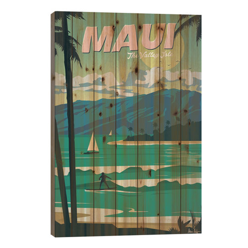 Breakwater Bay Maui by Unframed on Wood Wayfair